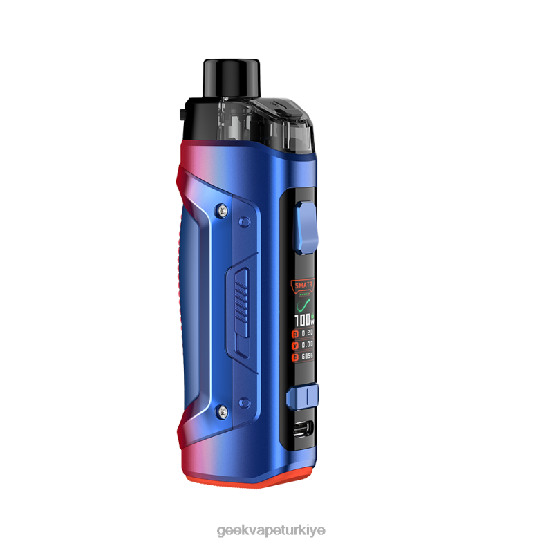 b100 (aegis boost pro 2) kiti 100w - Geek bar fiyat GeekVape Mavi kırmızı 8640L90