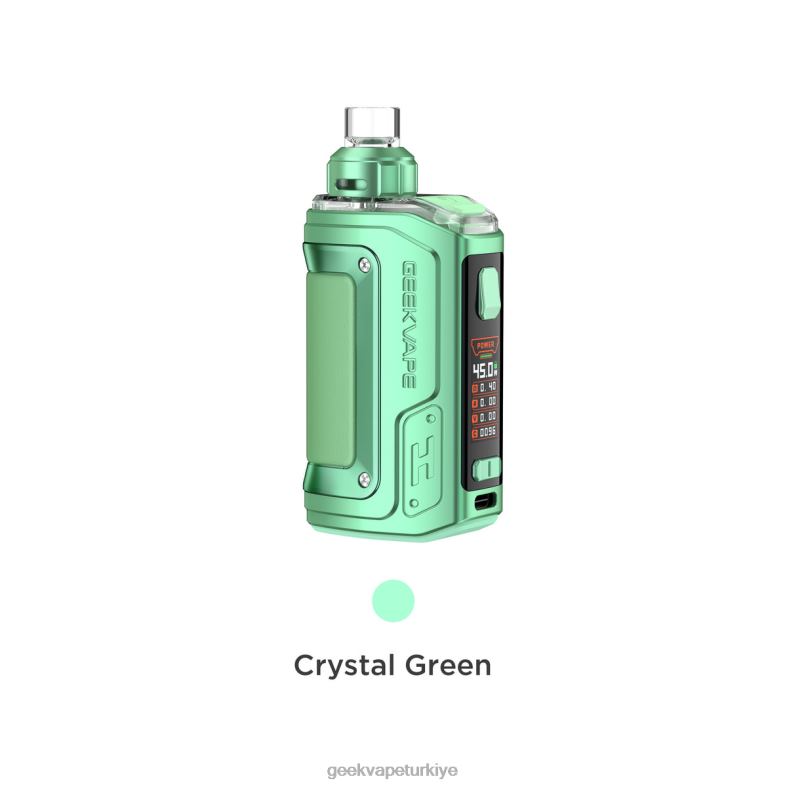 h45 (aegis kahraman 2) pod mod seti kristal sürümü - Geek bar fiyat GeekVape kristal pembe 8640L140