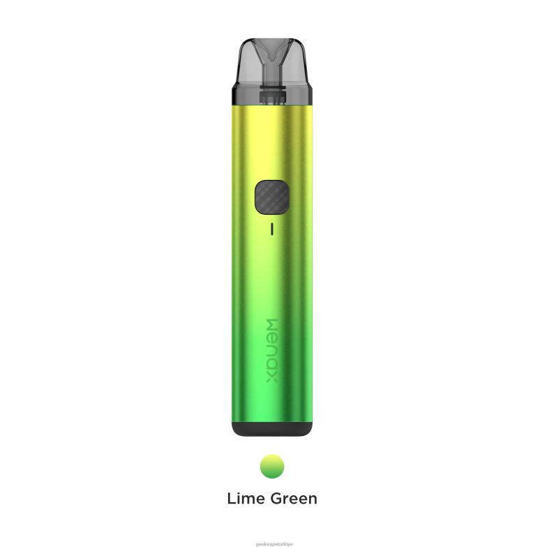 wenax h1 başlangıç ​​kiti 1000mah - Geekvape Istanbul GeekVape Limon yeşili 8640L118